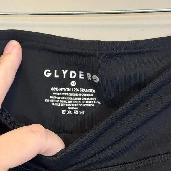 Glyder Cut Out Leggings Black XS NWT - Picture 5 of 6